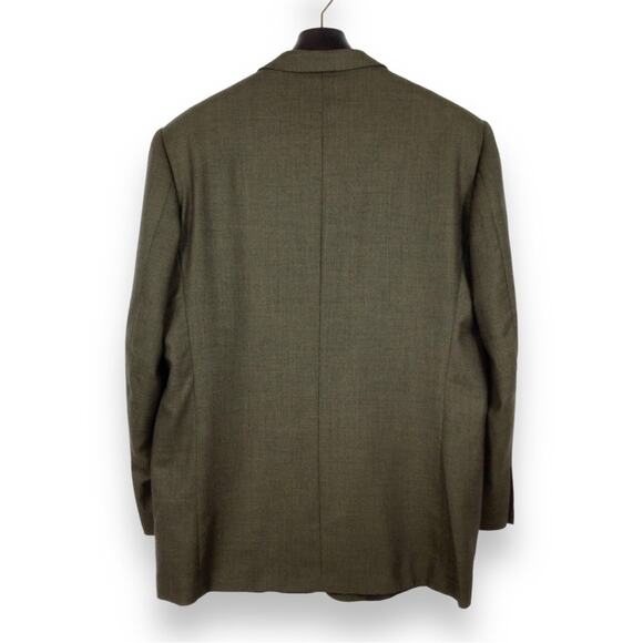 MANTONI Italian Extra Fine Super 120 Wool Men's 3 button Suit Jacket size 44R - Picture 2 of 6